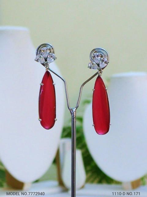 Indian CZ Earrings