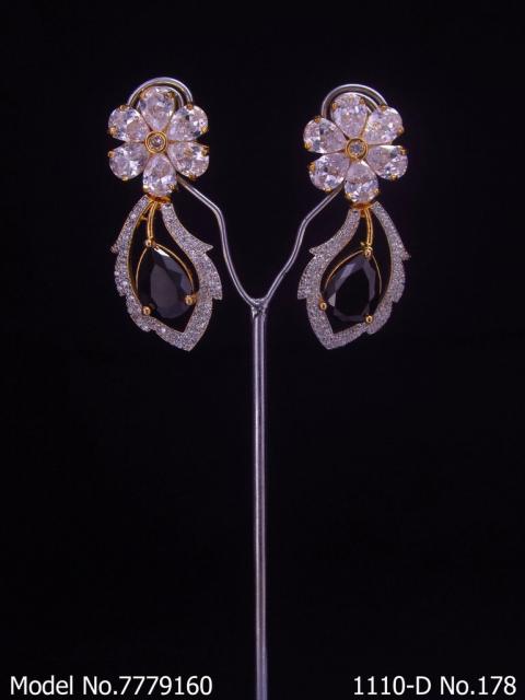Indian CZ Earrings