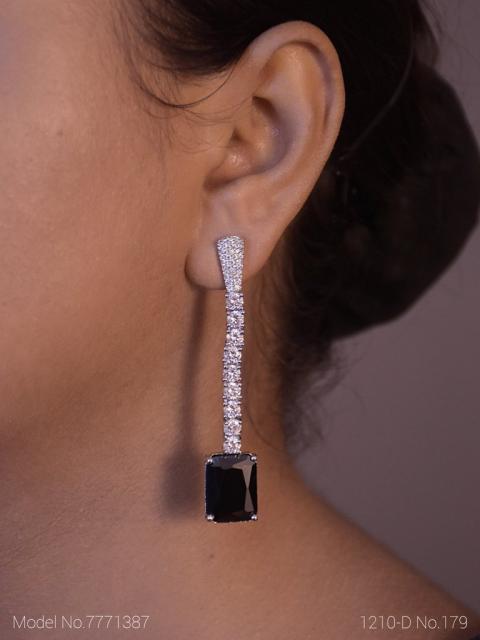 Designer Handmade Cz Earrings