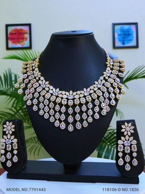 Traditional Cz Jewelry Sets