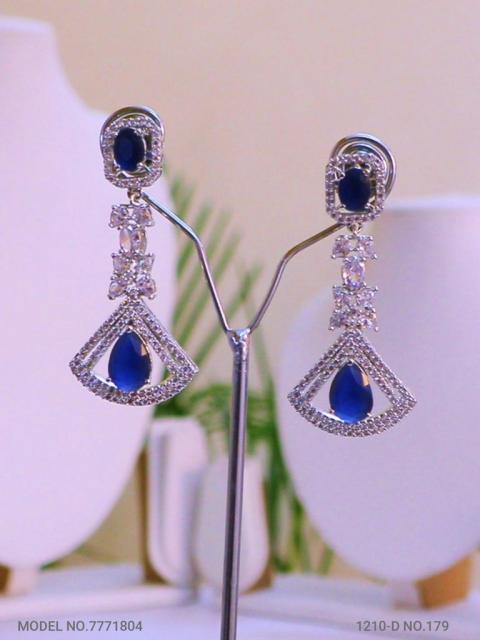 Statement Earrings with AD stones