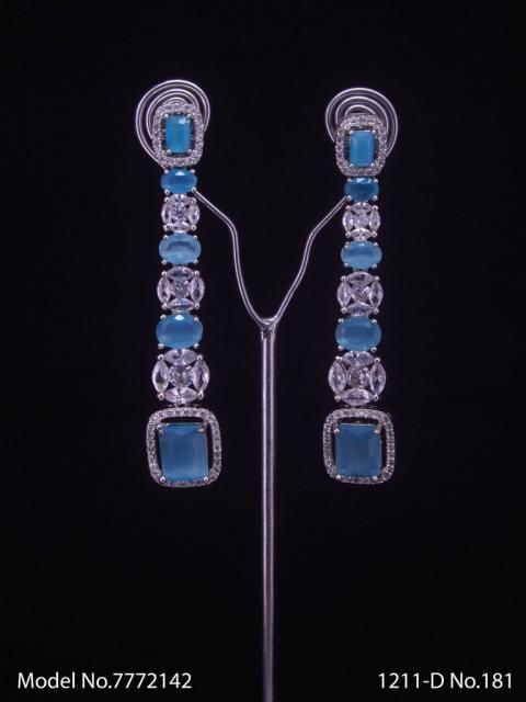 Indian CZ Earrings