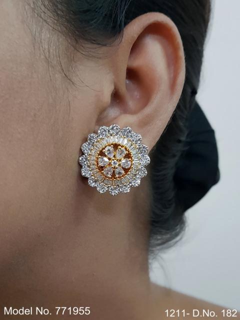 AAA start cut studs | Top Earrings cubic Zircons