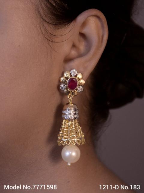 Partywear Earrings for Weddings