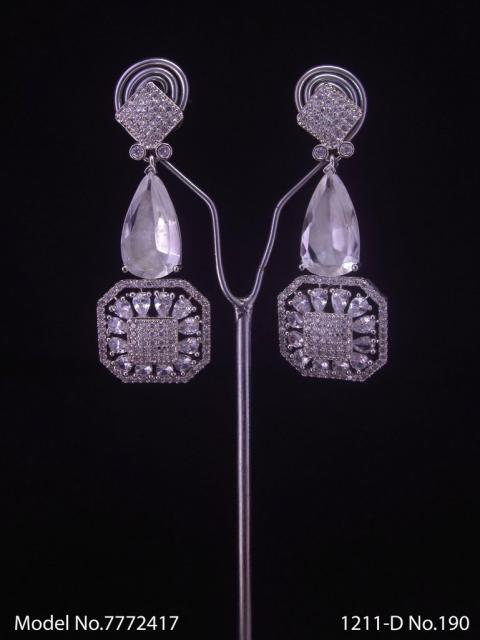 Indian CZ Earrings