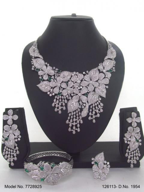 Traditional Cz Jewelry Sets