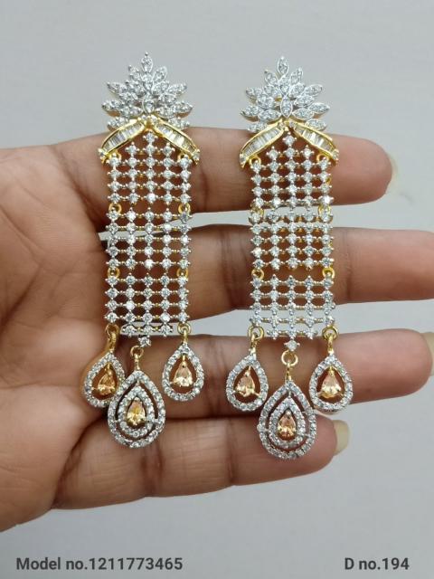 Indian CZ Earrings