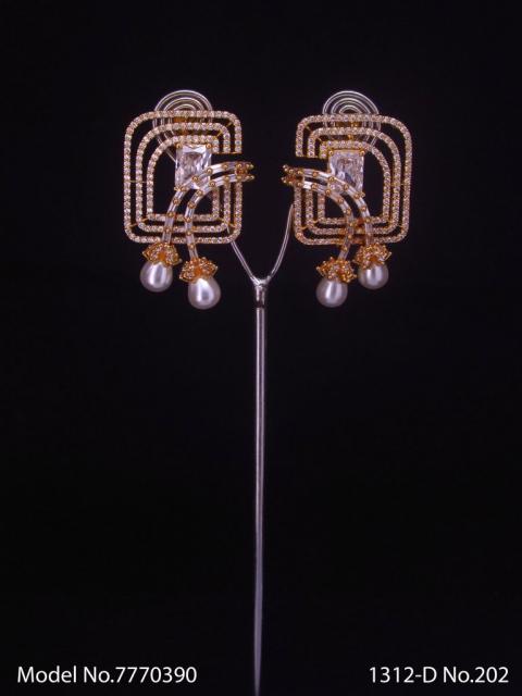 Indian CZ Earrings