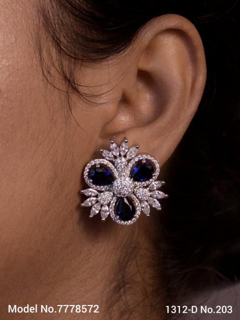 Popular Indian Handmade cz stud| top Earrings