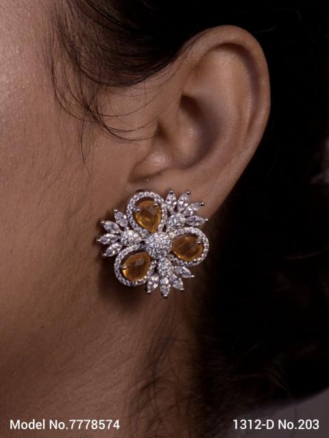 Valentine Gift | Classy Zircon Stud