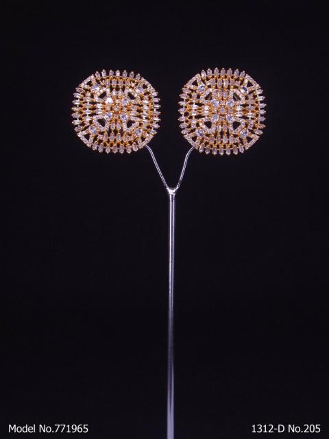 AAA star cut Zircon Earrings