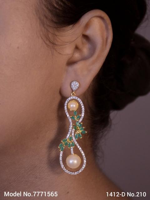 Fashion Cz Earrings in wholesale Price