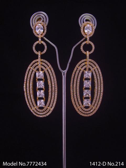 Indian CZ Earrings