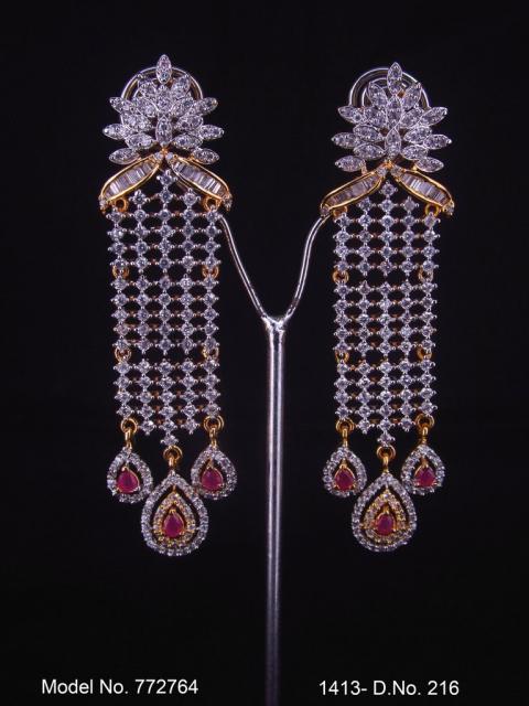 Fashion Cz Earrings in wholesale Price