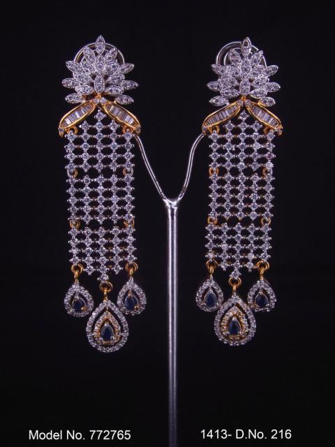 Cz Earring in wholesale price