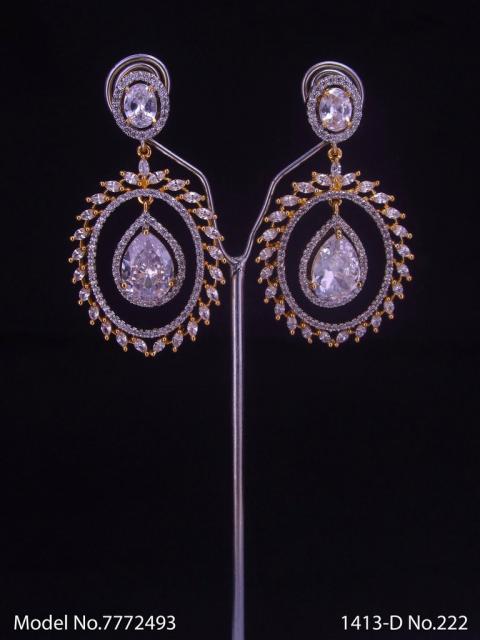 Cz Earring in wholesale price