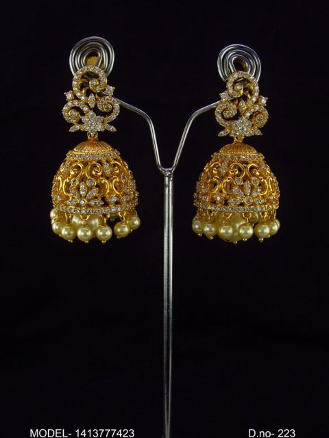 Partywear Earrings for Weddings