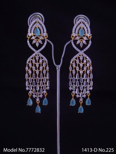 Cz Fashion Earrings | Handcrafted