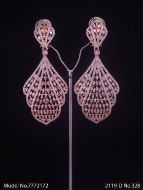 Real Zircon | Fashion AD Earrings