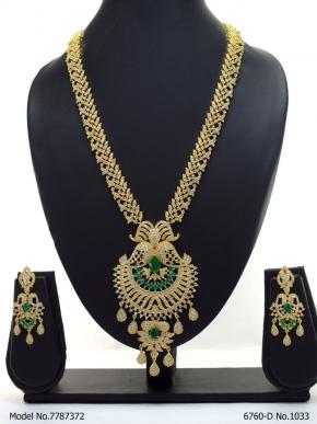 Indian Fashions - Necklaces | Traditional Necklaces | Imitation Diamond